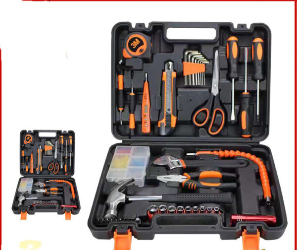 Household Hardware Tool Set Car Repair Tool Box - Imagen 2