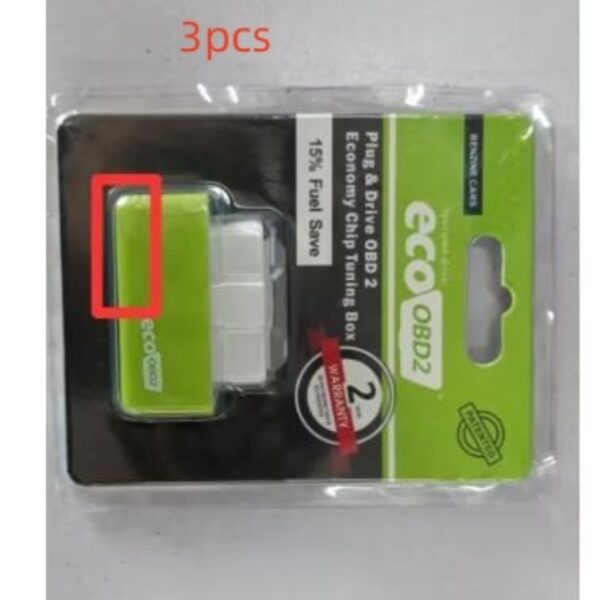 Enchufe y juego ECOOBD2 gasolina coche ahorro de combustible ECO OBD2 conductor - Imagen 9