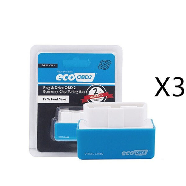 Enchufe y juego ECOOBD2 gasolina coche ahorro de combustible ECO OBD2 conductor - Imagen 8