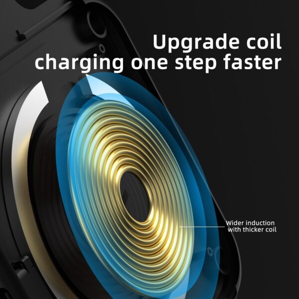 3 In 1 Magnetic Foldable Wireless Charger Charging Station Multi-device Folding Cell Phone Wireless Charger Gadgets - Imagen 7