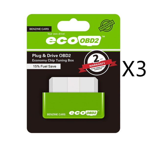 Enchufe y juego ECOOBD2 gasolina coche ahorro de combustible ECO OBD2 conductor - Imagen 7