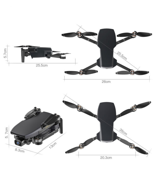 Folding Four-axis 4K High-definition Aerial Drone Remote Control Aircraft - Imagen 5