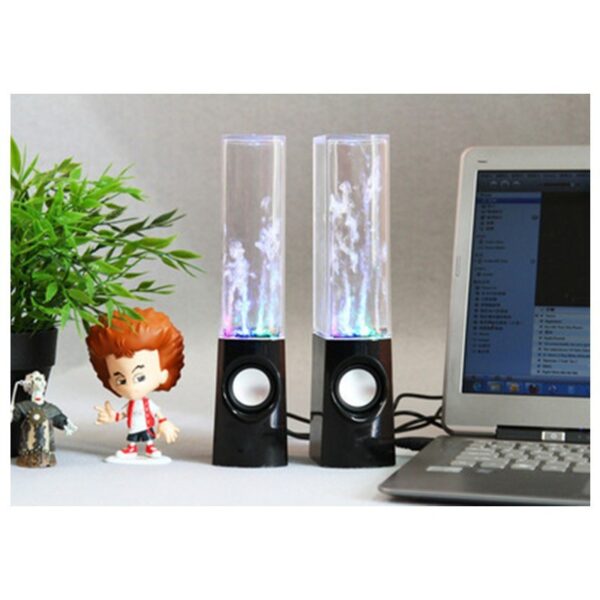 Wireless Dancing Water Speaker LED Light Fountain Speaker Home Party - Imagen 2