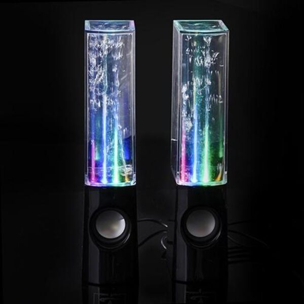 Wireless Dancing Water Speaker LED Light Fountain Speaker Home Party - Imagen 4